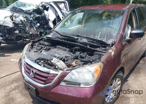 2008 Honda Odyssey Lx from USA, damaged, VIN 5FNRL38218B114141